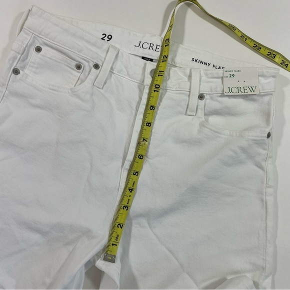 New J Crew Skinny Jeans In White Wash - Picture 10 of 13